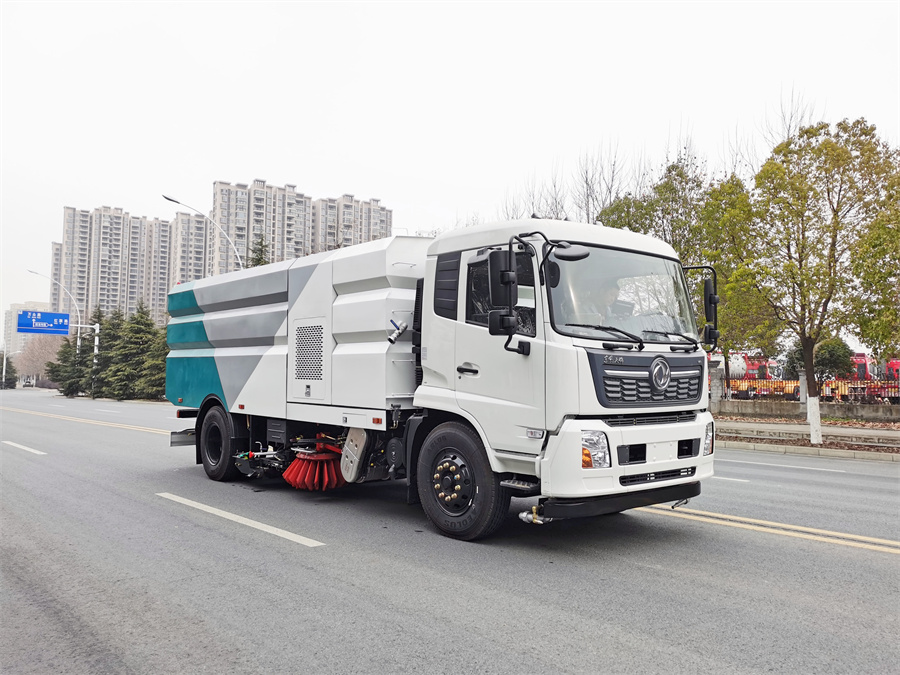 16方洗掃車(chē)-五環(huán)東風(fēng)天錦高端大型16方洗掃車(chē)廠家價(jià)格